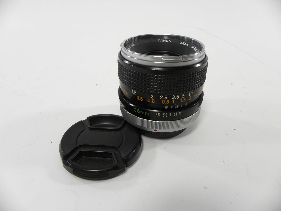 Canon FD 35mm f3.5
