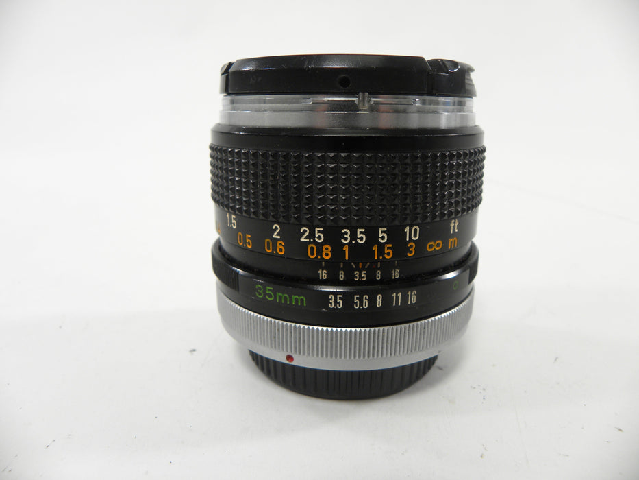 Canon FD 35mm f3.5