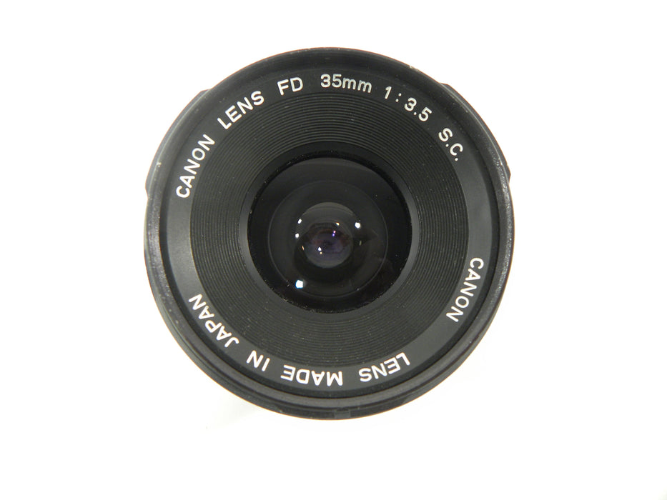 Canon FD 35mm f3.5 S. C.