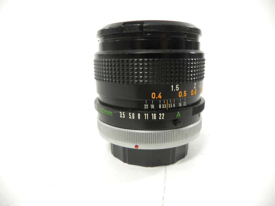 Canon FD 35mm f3.5 S. C.