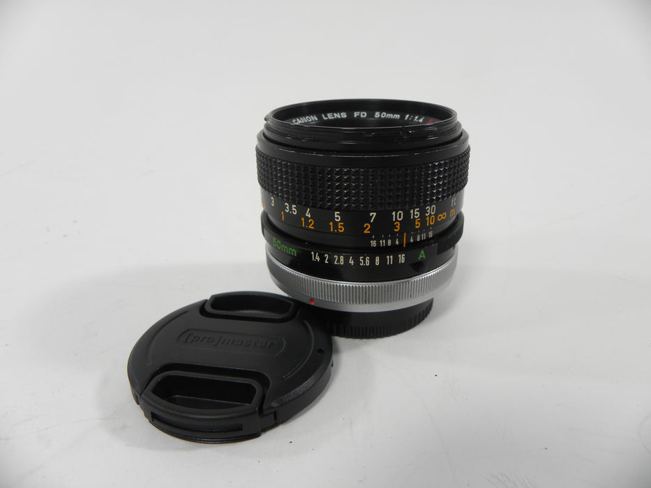 Canon FD 50mm f1.4 S.S.C. lens