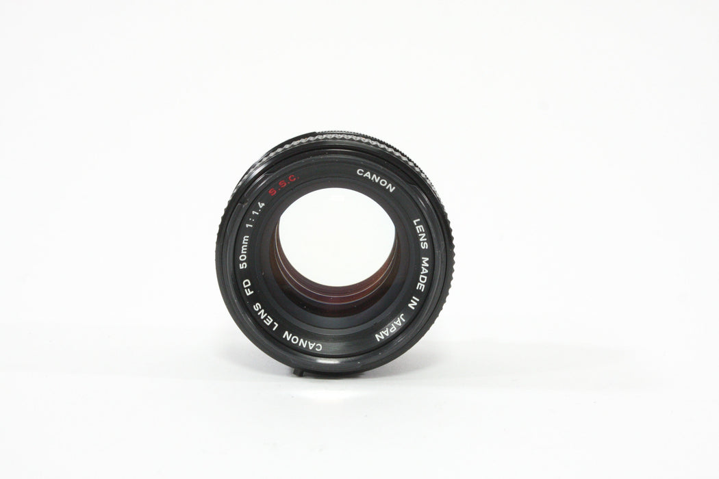 Canon FD 50mm F1.4 SSC Lens