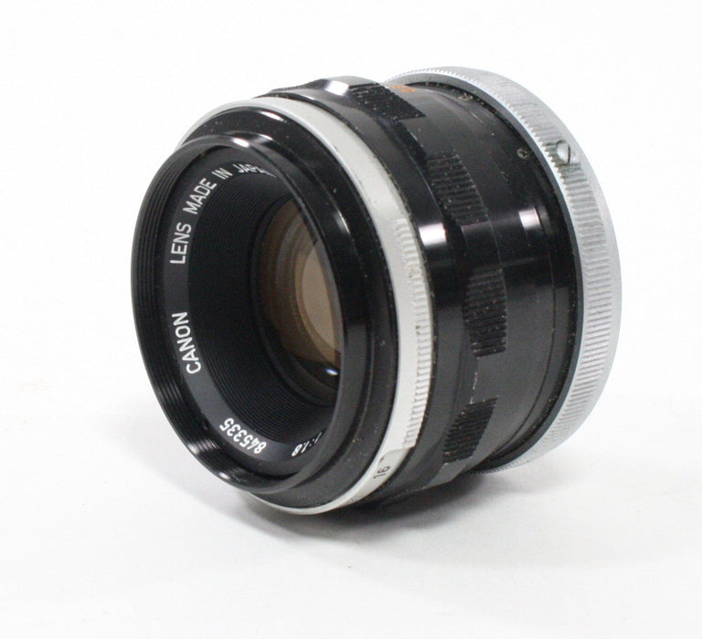 Canon FL 50mm f/1.8 Lens for Canon FD