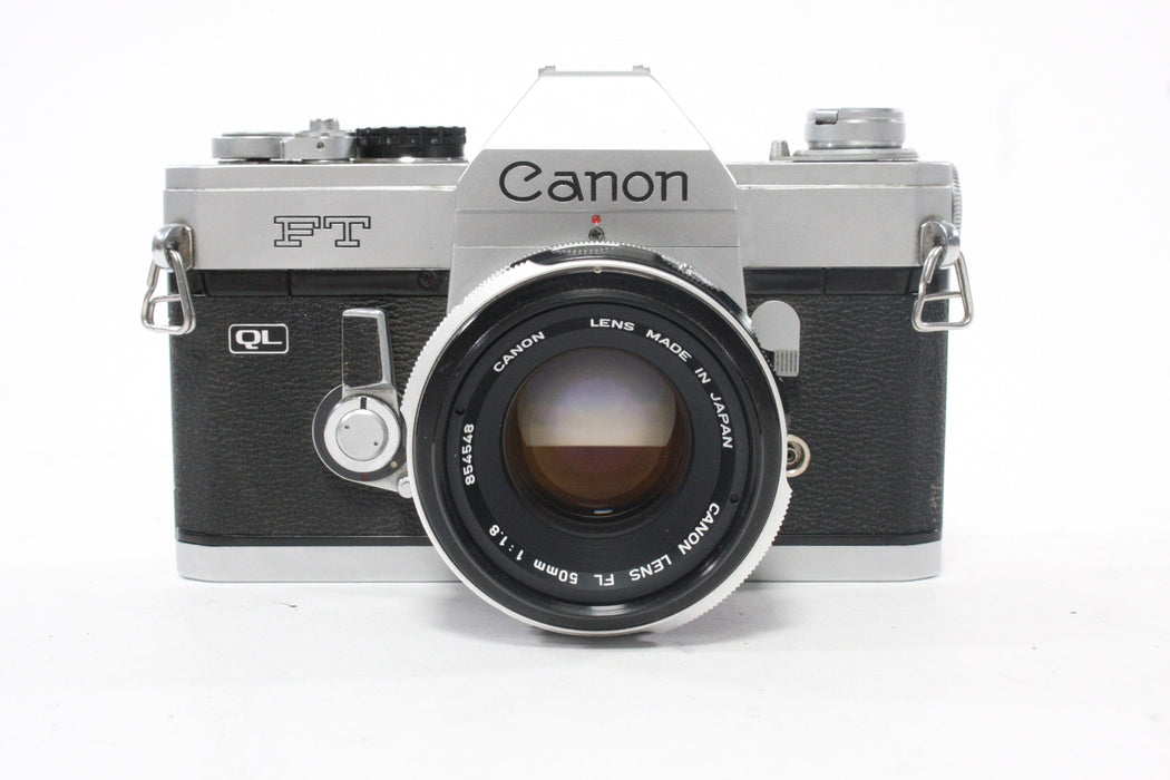 Canon FT 35mm SLR Camera with 50mm f/1.8 FL Lens