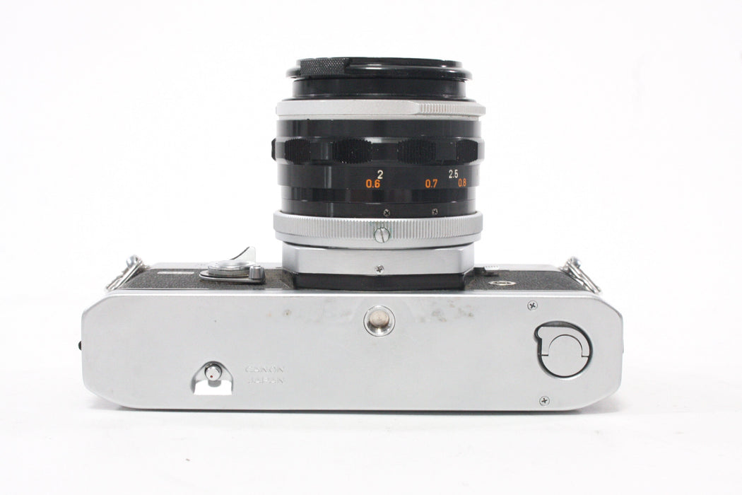Canon FT 35mm SLR Camera with 50mm f/1.8 FL Lens