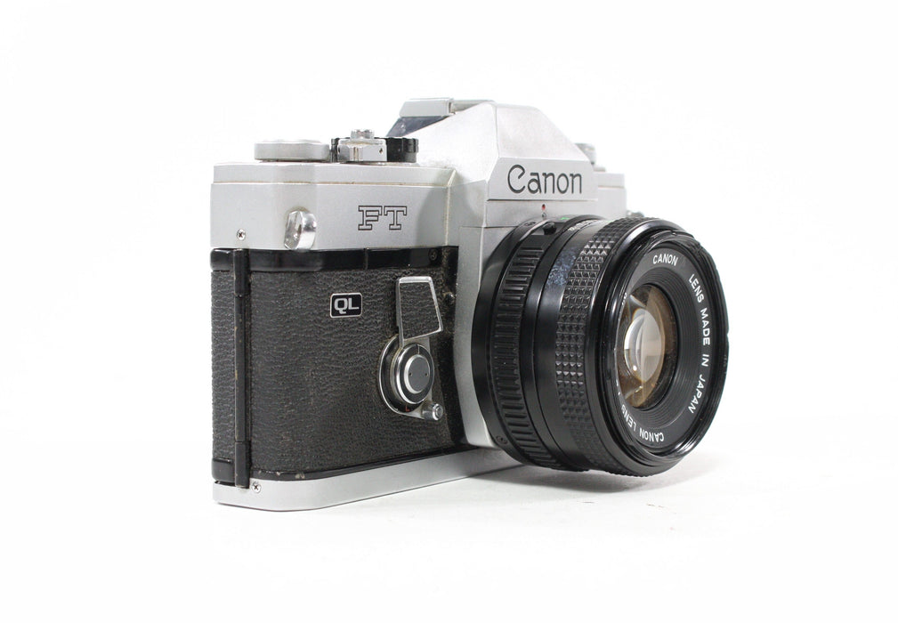 Canon FT 35mm SLR Camera with 50mm f/1.8 Lens