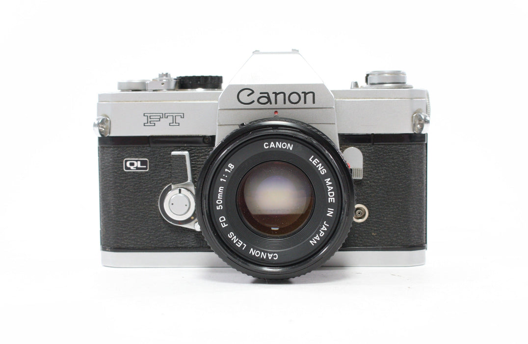 Canon FT 35mm SLR Camera with 50mm f/1.8 Lens