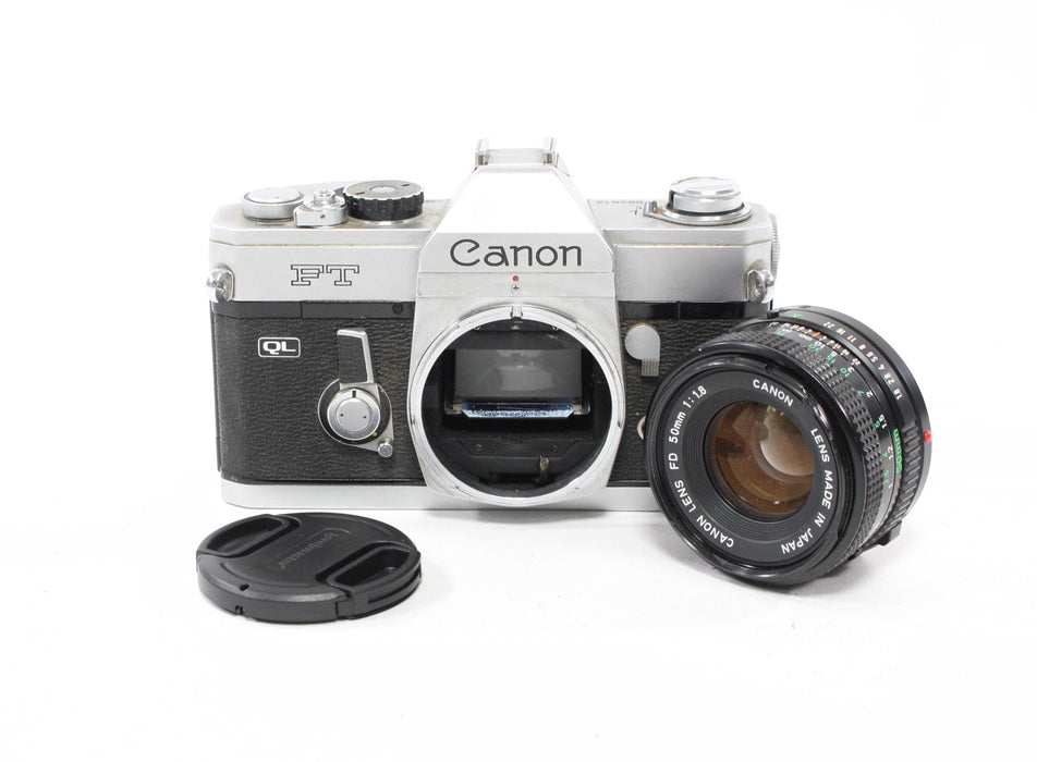 Canon FT 35mm SLR Camera with 50mm f/1.8 Lens