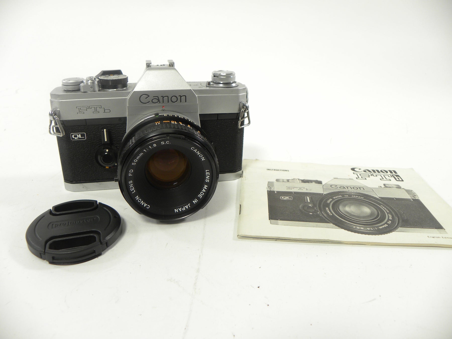Canon FTb 35mm SLR w/FD 50mm f1.8