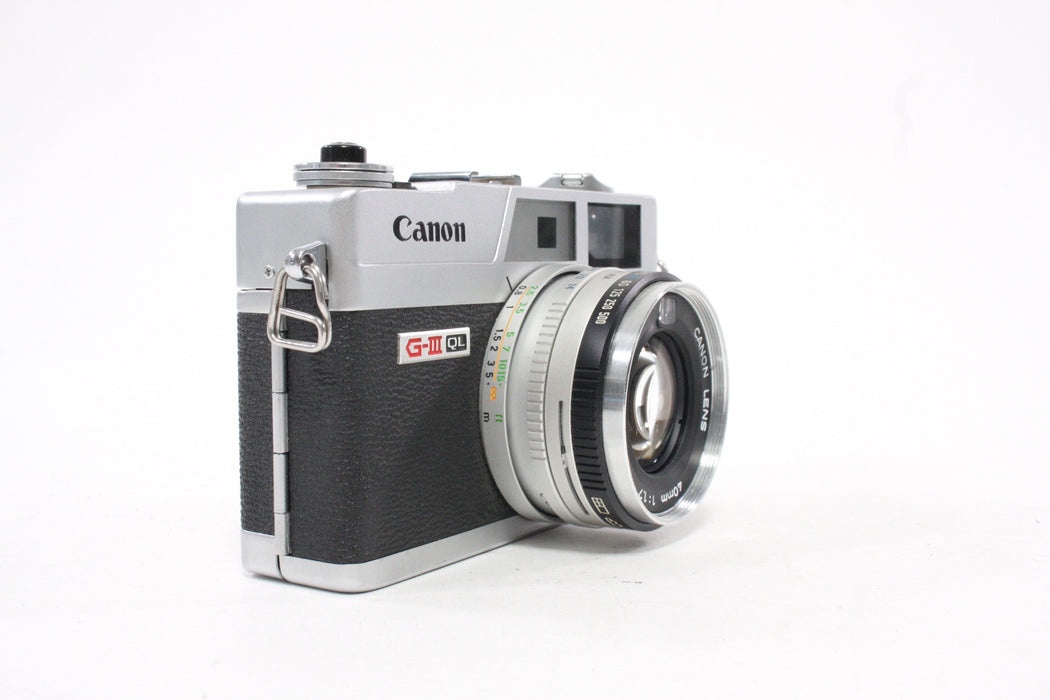 Canon G-III QL 35mm Camera with 40mm f/1.7 Lens