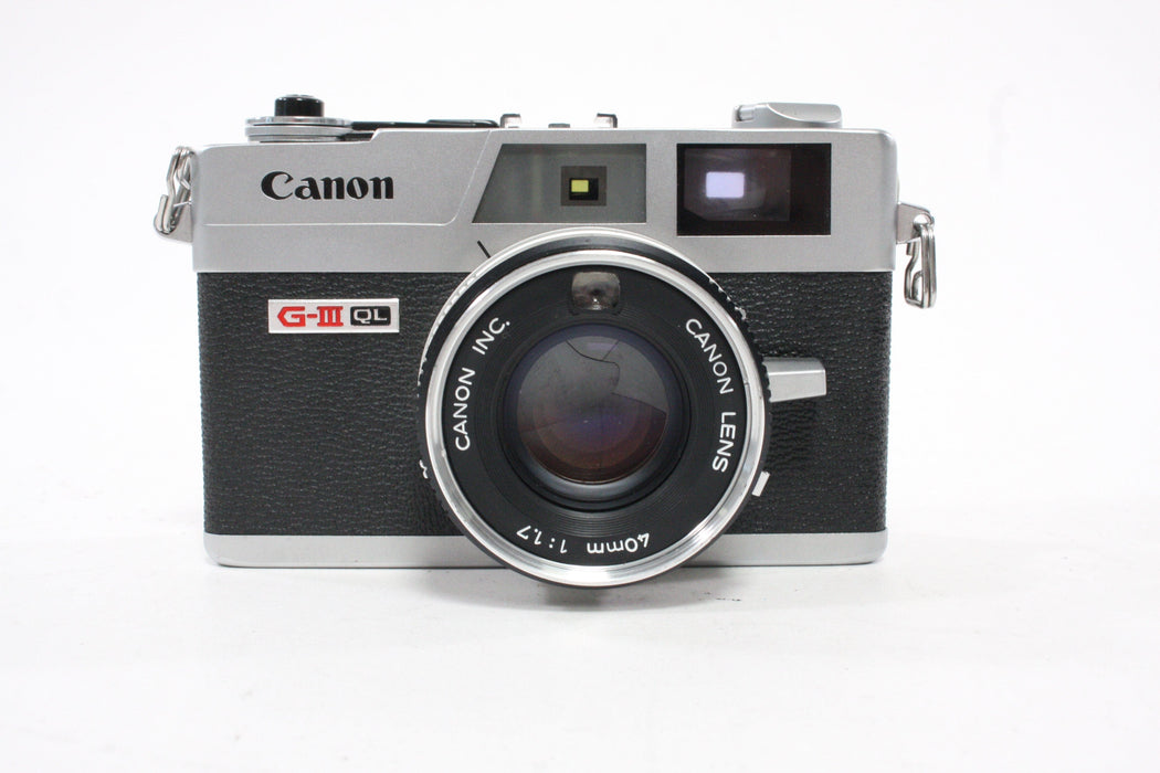 Canon G-III QL 35mm Camera with 40mm f/1.7 Lens