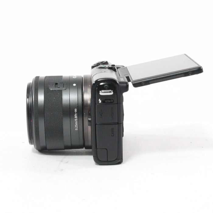 Canon M100 Mirrorless Digital Camera with 15-45mm f/3.5-6.3 Lens No Shutter Count