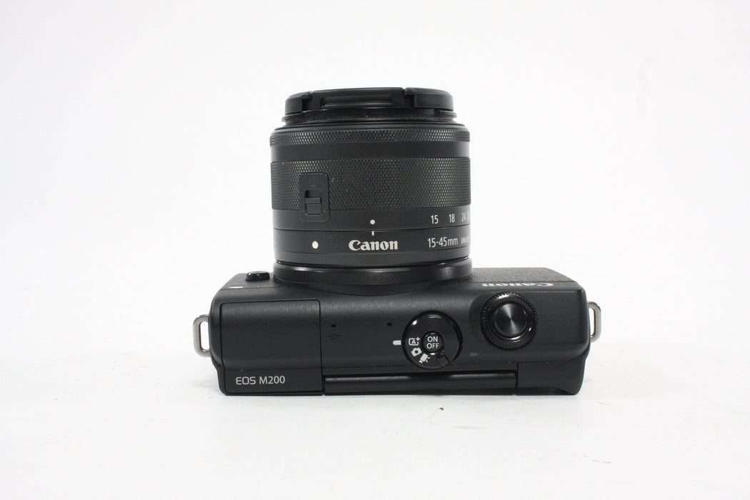 Canon M200 Mirrorless Camera with 15-45mm f/3.5-6.3 IS STM Lens