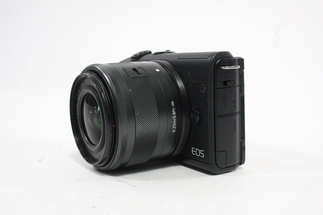 Canon M200 Mirrorless Camera with 15-45mm f/3.5-6.3 IS STM Lens