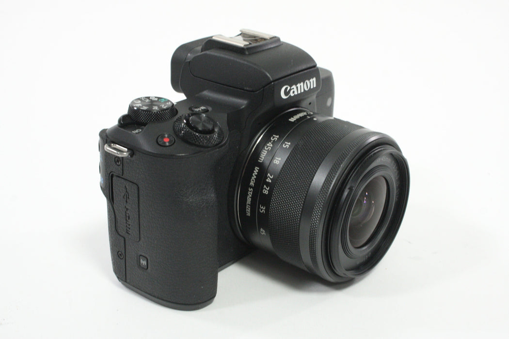 Canon M50 Mirrorless Digital Camera with 15-45mm f/3.5-6.3 IS STM Lens w/ Shutter Count