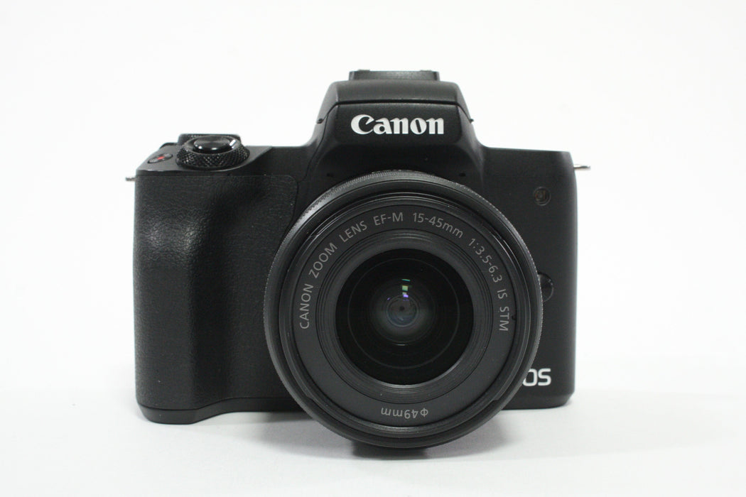 Canon M50 Mirrorless Digital Camera with 15-45mm f/3.5-6.3 IS STM Lens w/ Shutter Count