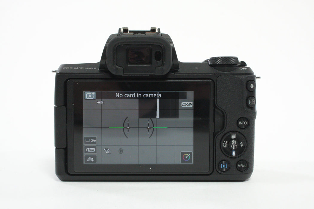 Canon M50 Mirrorless Digital Camera with 15-45mm f/3.5-6.3 IS STM Lens w/ Shutter Count