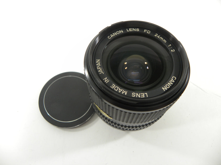 Canon NFD 24mm f2 lens