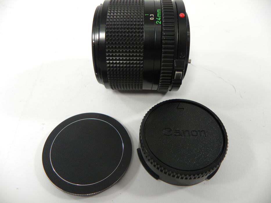Canon NFD 24mm f2 lens