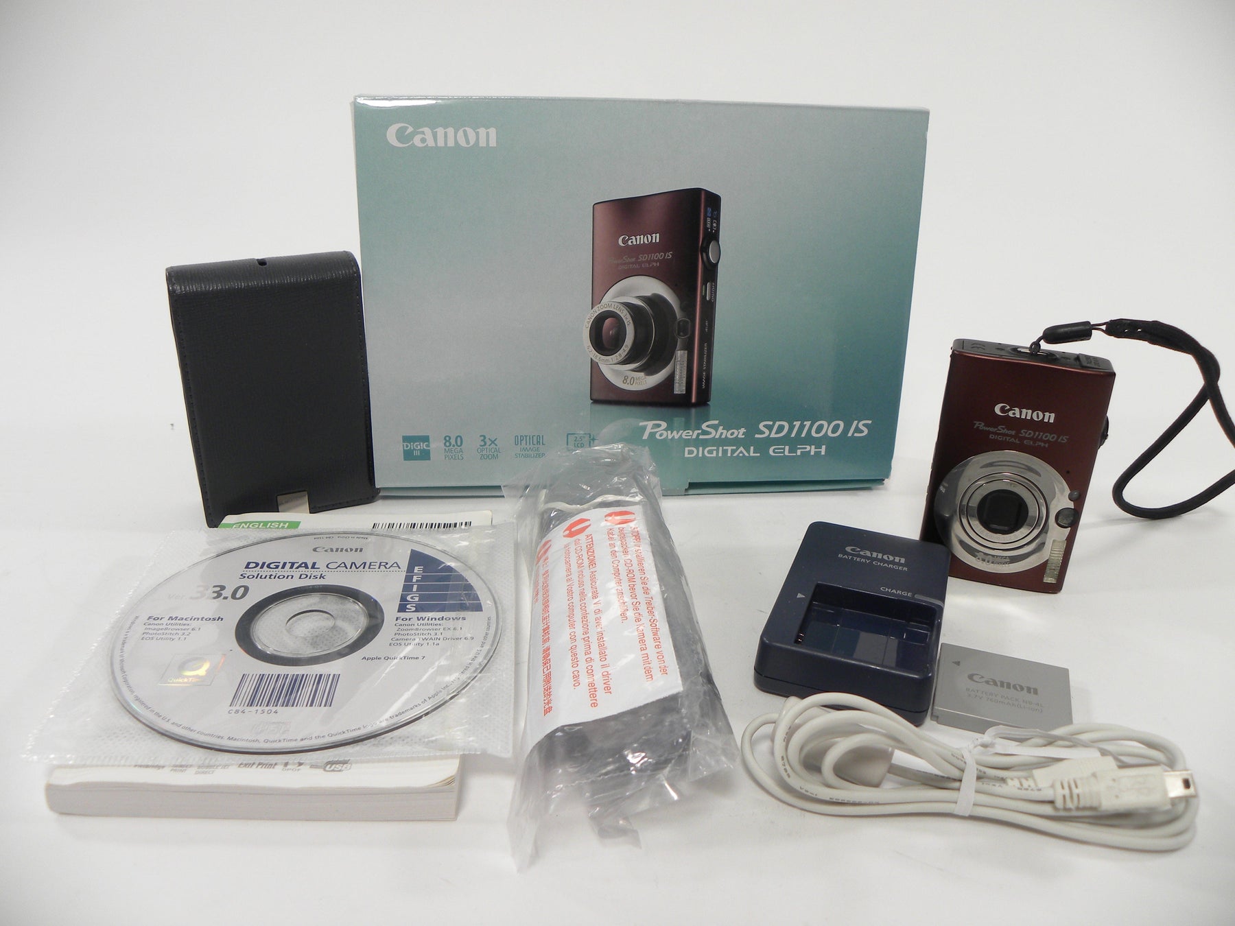 Canon Power Shoot SD110 IS 8.0mp Digital Camera
