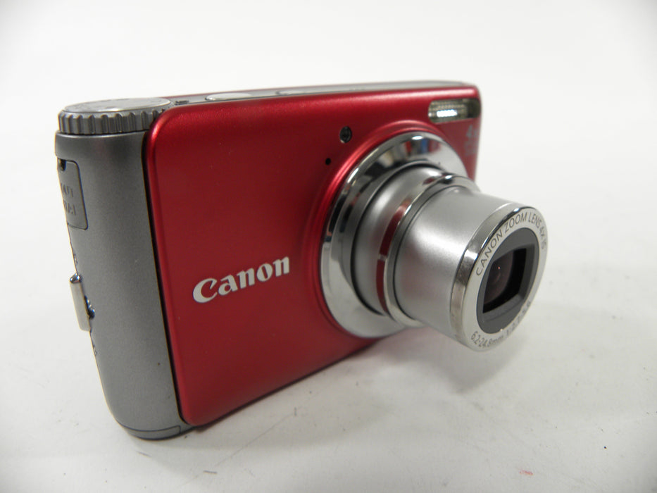 Canon Power Shot A3100 IS 12.1mp Digital Camera (Red)