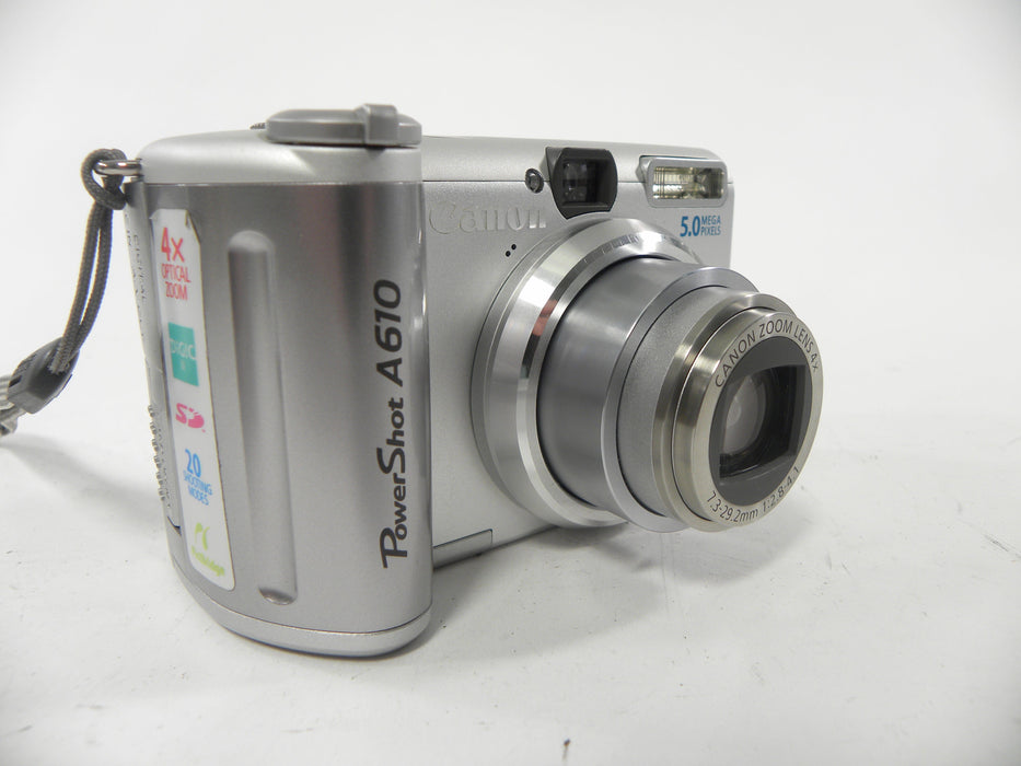 Canon Power Shot A610 5.0mp Digital Camera