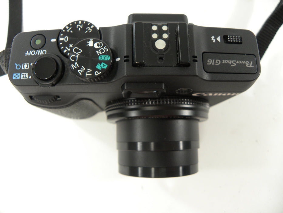 Canon Power Shot G16 12.1mp Digital Camera