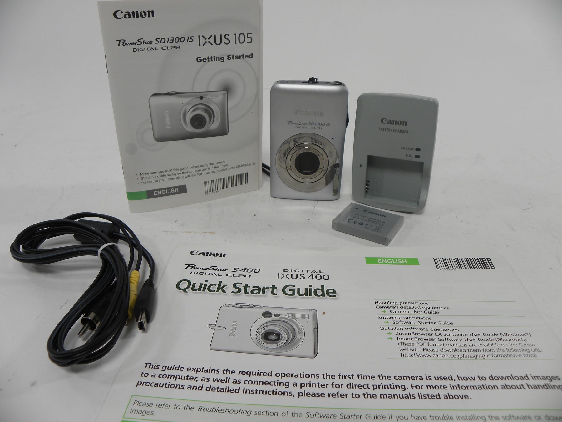 Canon Power Shot SD 1300 IS 12.1mp Digital Camea  AS IS