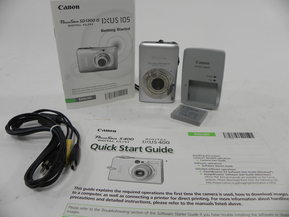 Canon Power Shot SD 1300 IS 12.1mp Digital Camea  AS IS