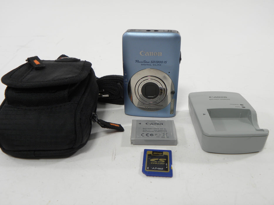 Canon Power Shot SD 1300 IS 12.1mp Digital Camera AS IS