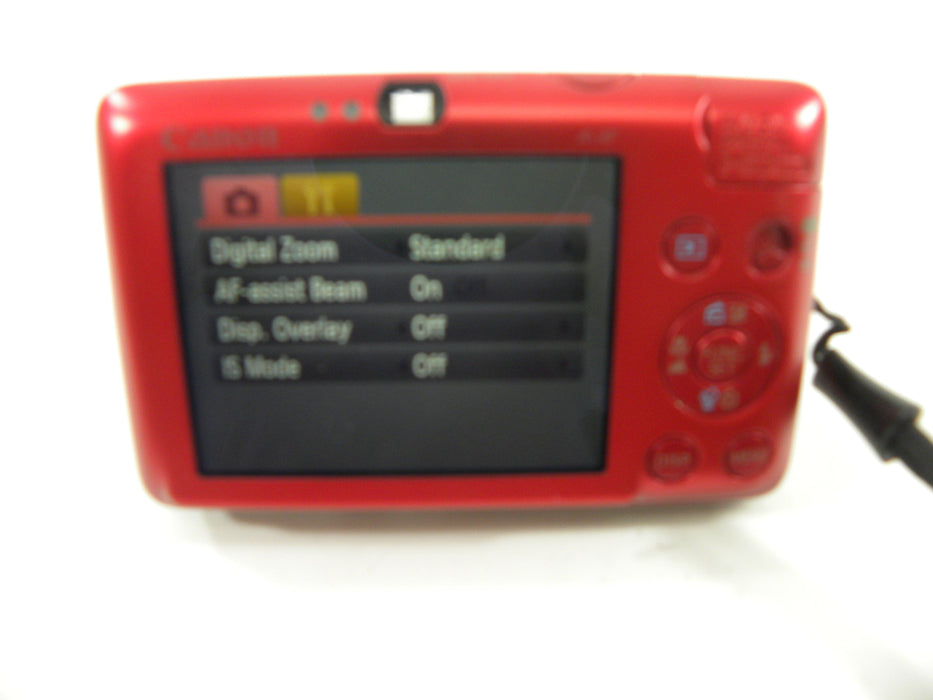 Canon Power Shot SD780 IS 12.1mp Digital Camera (RED)