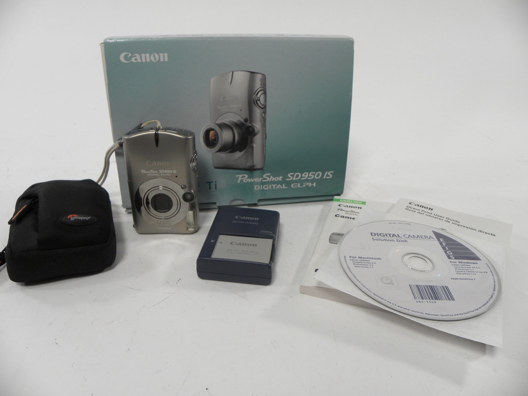 Canon Power Shot SD950IS 12.1mp Digital Camera