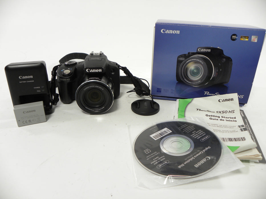 Canon Power Shot SX50HS 12.1mp Digital Camera