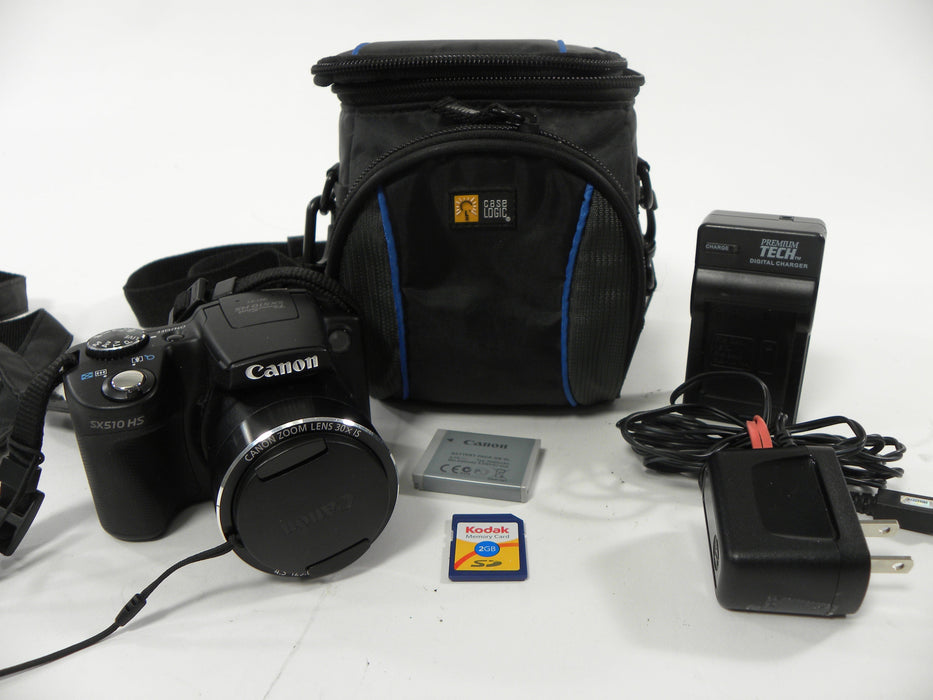 Canon Power Shot SX510 HS 12.1mp Digital Camera