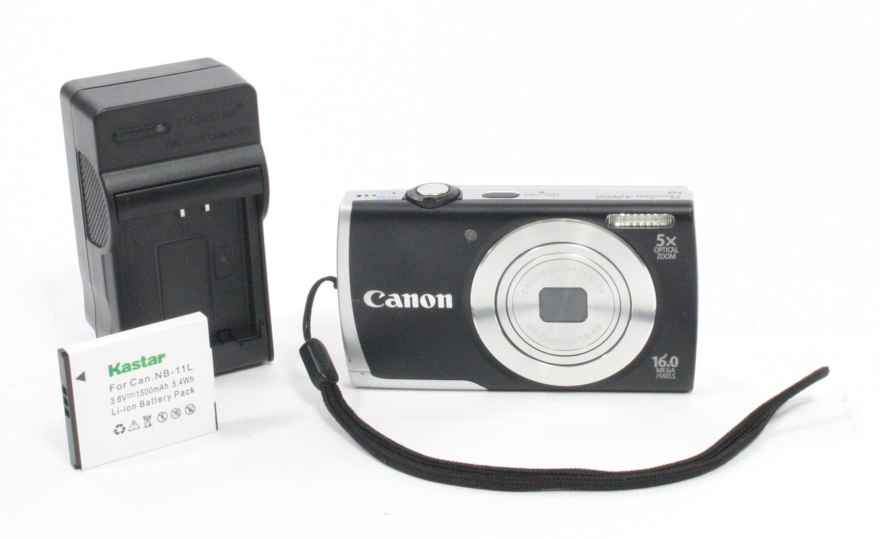 Canon Powershot A2600  5x Zoom 16mp Digital Camera