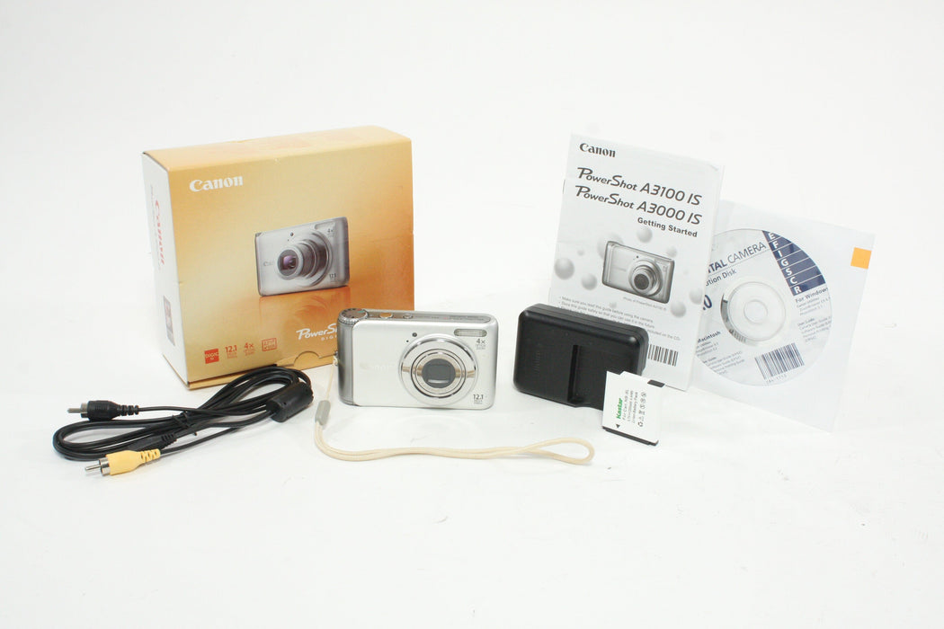 Canon PowerShot A3100 IS Digital Point-and-Shoot Camera 4x Zoom 12.1mp