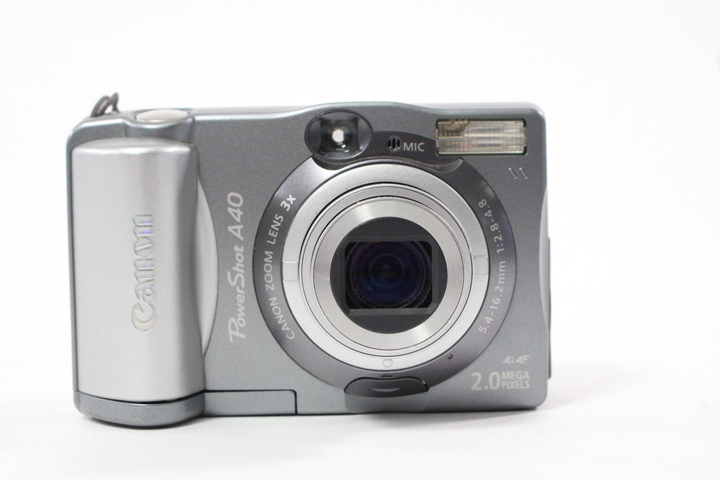 Canon PowerShot A40 Digital Point-and-Shoot Camera 3x Zoom 2.0mp