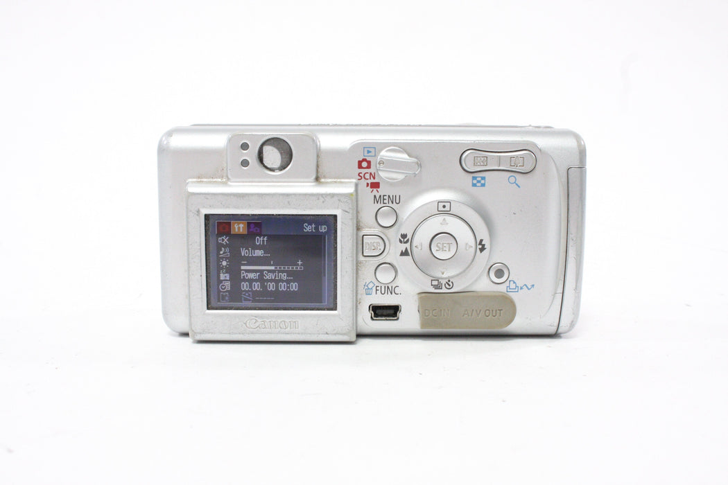 Canon PowerShot A400 Digital Point-and-Shoot Camera 7x Zoom 3.2mp