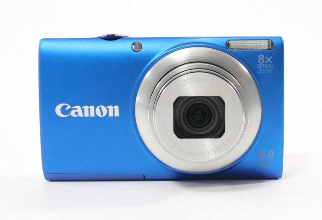 Canon Powershot A4000 ID HD Digital Camera 8x Zoom 16.0mp (Blue)