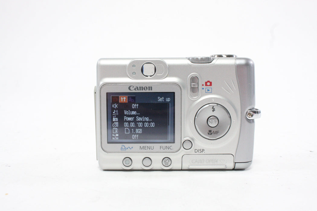Canon Powershot A520 Digital Point-and-Shoot Camera 4x Zoom 4.0mp