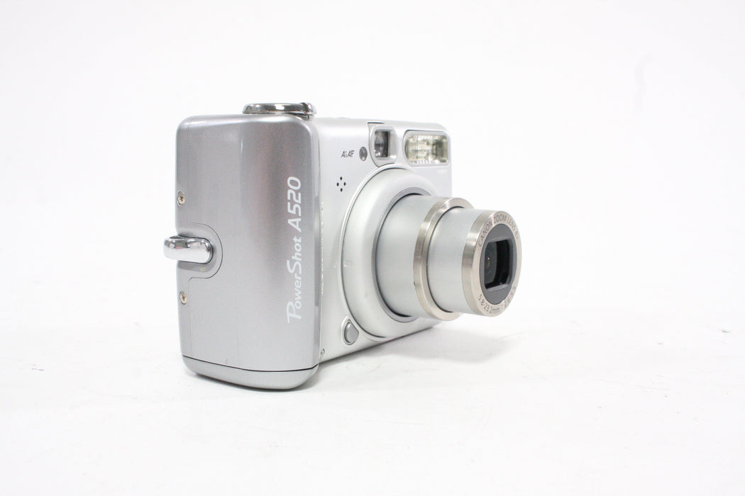 Canon Powershot A520 Digital Point-and-Shoot Camera 4x Zoom 4.0mp