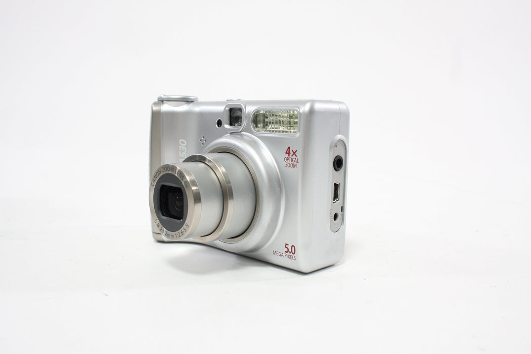 Canon PowerShot A530 Digital Point-and-Shoot Camera 4x Zoom 5.0mp