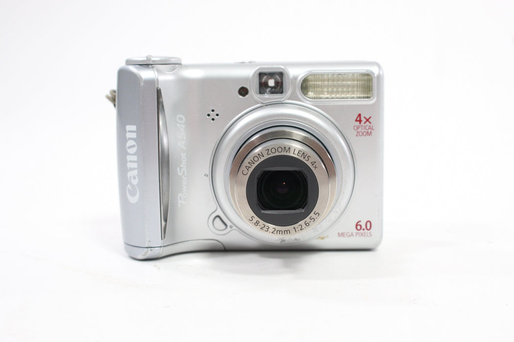 Canon PowerShot A540 Digital Point-and-Shoot  4x Zoom 6.0mp