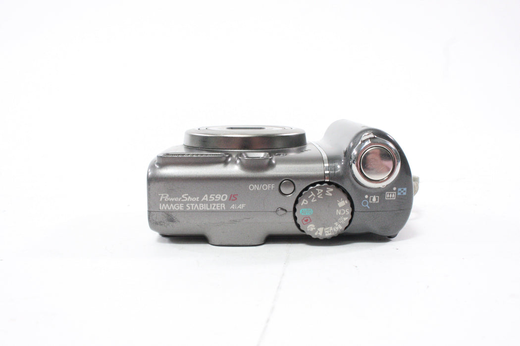 Canon PowerShot A590 IS Digital Point-and-Shoot Camera 4x Zoom 8.0mp