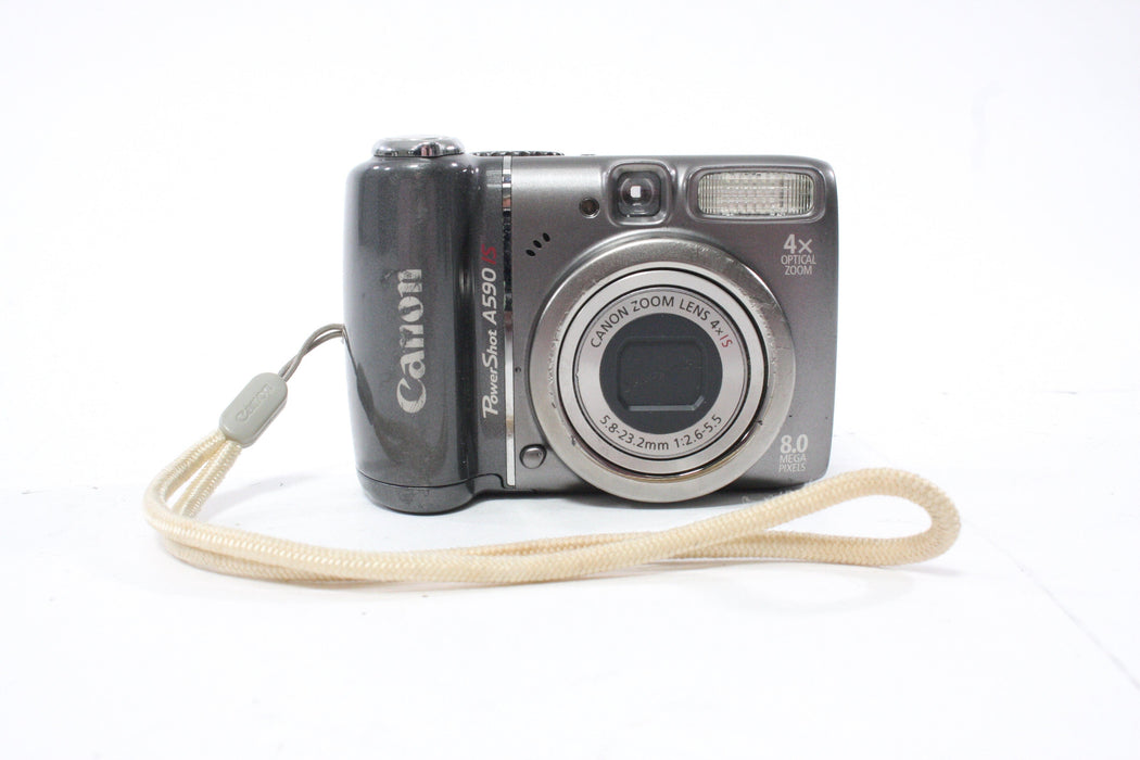 Canon PowerShot A590 IS Digital Point-and-Shoot Camera 4x Zoom 8.0mp