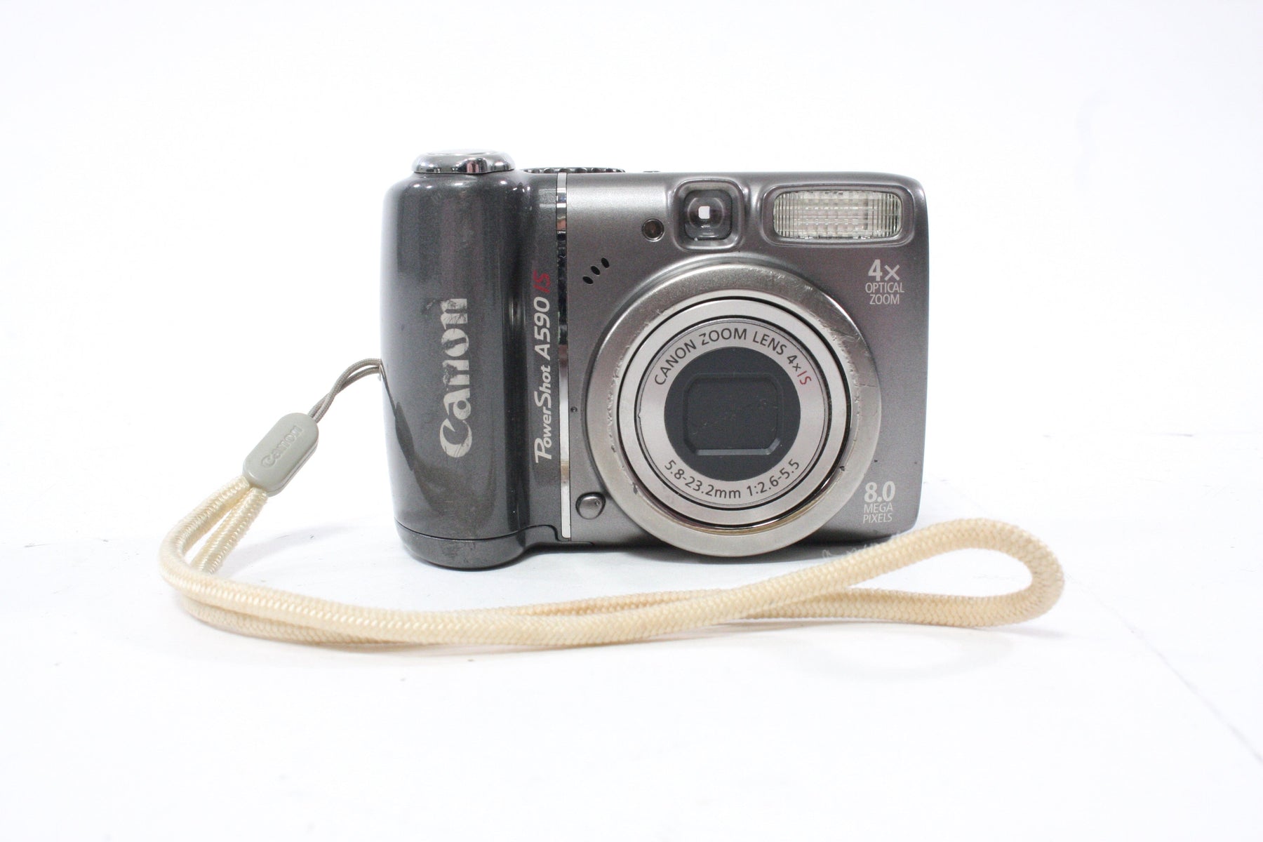 Canon PowerShot A590 IS Digital Point-and-Shoot Camera 4x Zoom 8.0mp