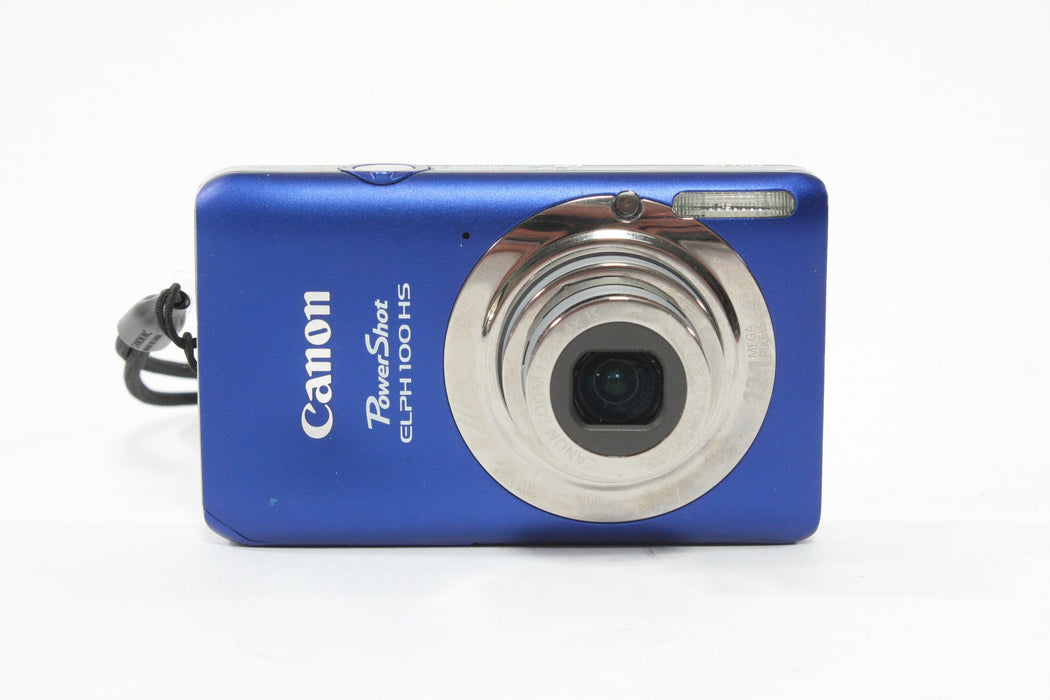Canon PowerShot Elph 100 HS Digital Camera 12MP (Blue)