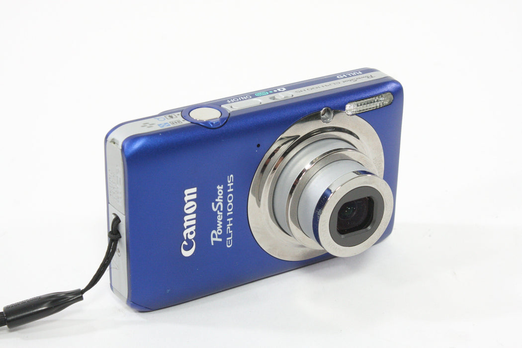 Canon PowerShot Elph 100 HS Digital Camera 12MP (Blue)