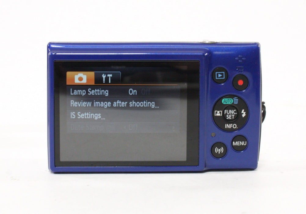 Canon PowerShot ELPH 190IS Digital Camera 10x Zoom 20.0mp (Blue)
