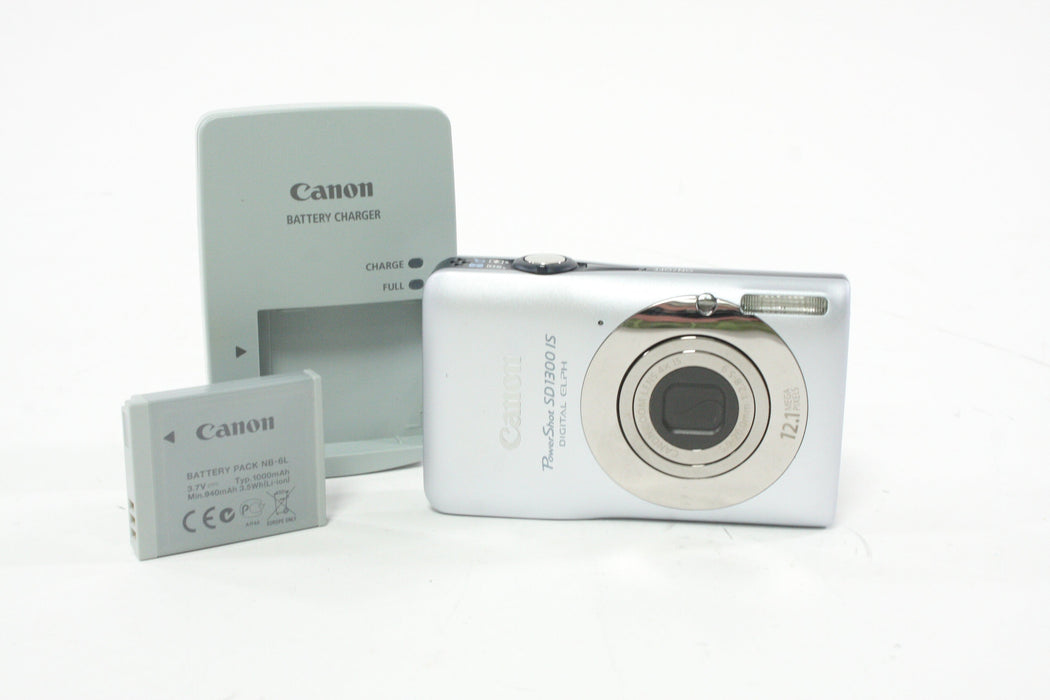 Canon PowerShot Elph SD1300 IS Digital Point-and-Shoot Camera 4x Zoom 12.1mp